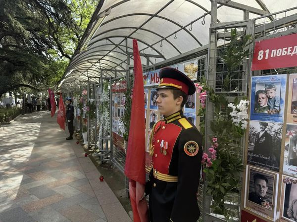 Ялта празднует 81-ю годовщины Победы в Великой Отечественной войне