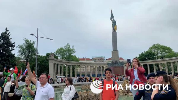 Акция Бессмертный полк в Вене
