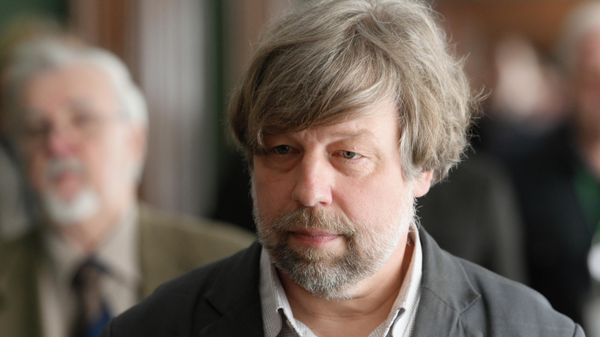 Пресс-конференция археолога Александра Бутягина в Эрмитаже