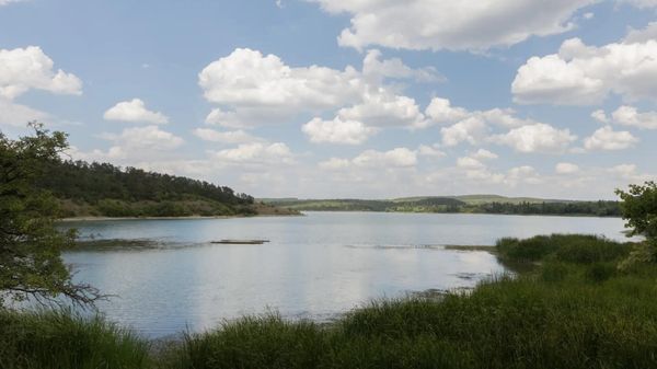Водохранилище в Крыму