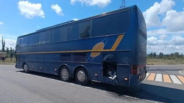  В Рубежном беспилотник ВСУ атаковал рейсовый автобус