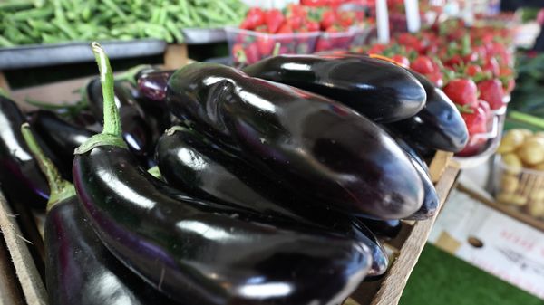 Продажа овощей и фруктов на российских рынках