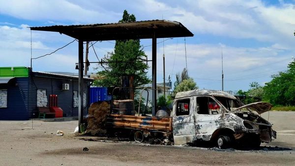Для фиксации преступлений киевского режима Херсонскую область посетил посол по особым поручениям МИД РФ Родион Мирошник