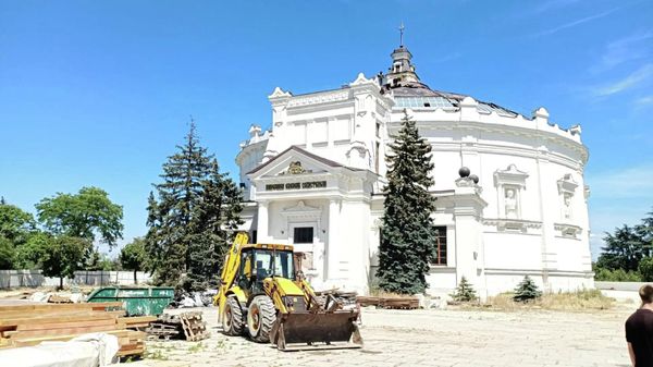 Панорама Оборона Севастополя после пожара из-за атаки ВСУ