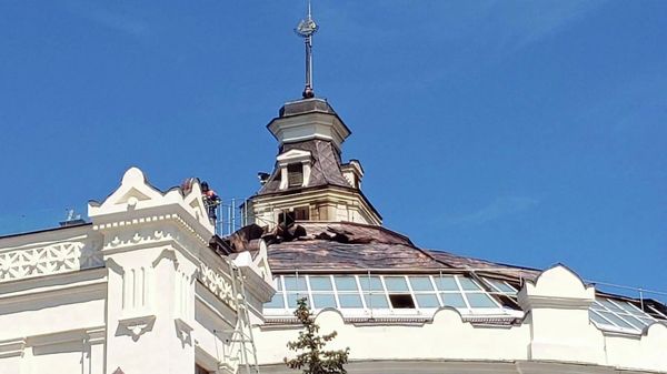 Панорама Оборона Севастополя после пожара из-за атаки ВСУ