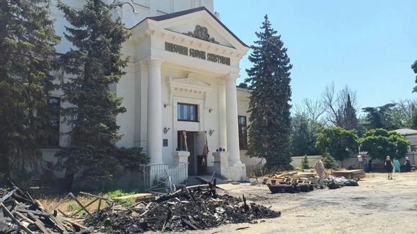 Панорама в Севастополе после пожара из-за удара ВСУ