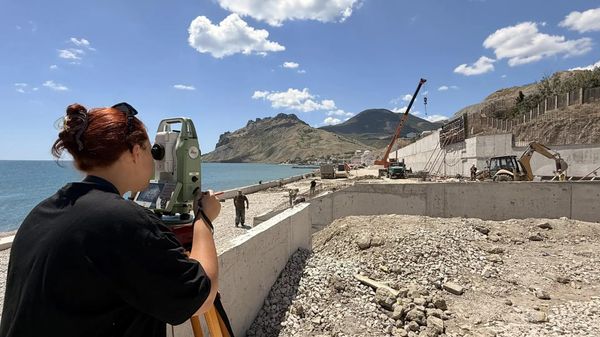 Реконструкция набережной Коктебеля