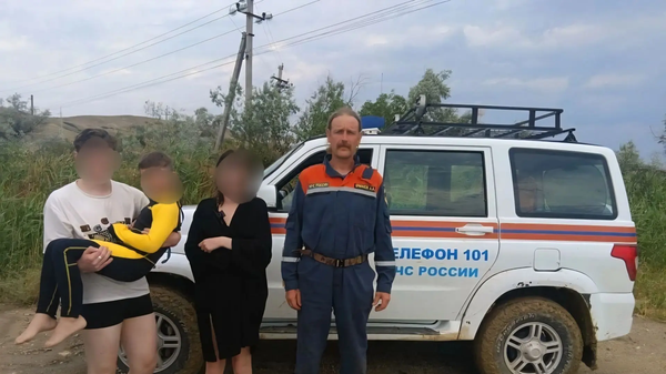 В Крыму спасены туристы с тремя детьми 