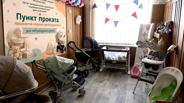В Крыму открыли 24 пункта проката для молодых семей с детьми