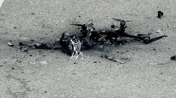 Беспилотник ВСУ в Энергодаре
