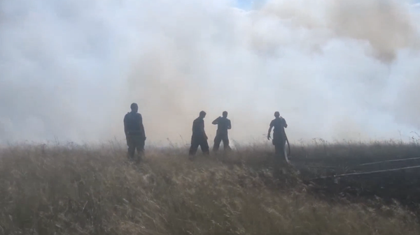 Пожар в Симферопольском районе