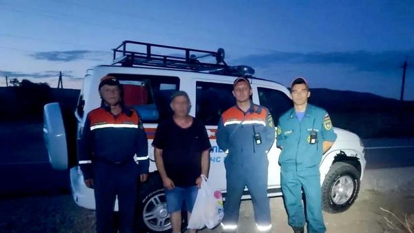 В горах под Коктебелем в Крыму спасли туриста