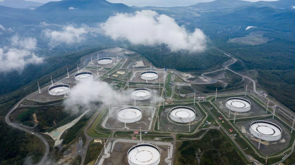 Нефтехранилище Каспийского трубопроводного консорциума. Архивное фото