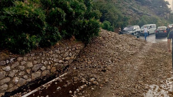 Последствия сильных ливней на Южном берегу Крыма