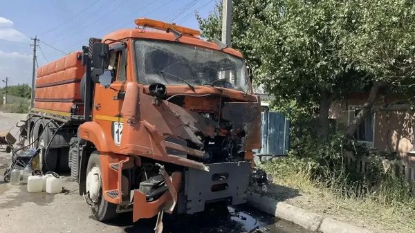 В Лисичанске ВСУ атаковали дронами коммунальную технику