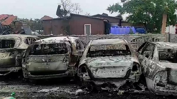 Последствия атаки ВСУ на туристические базы в Запорожской области