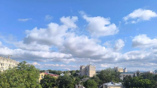 Облака на небе
