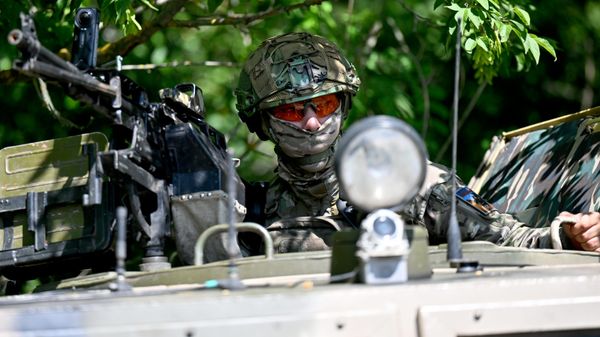 Боец группировки войск Центр на Добропольском направлении СВО.