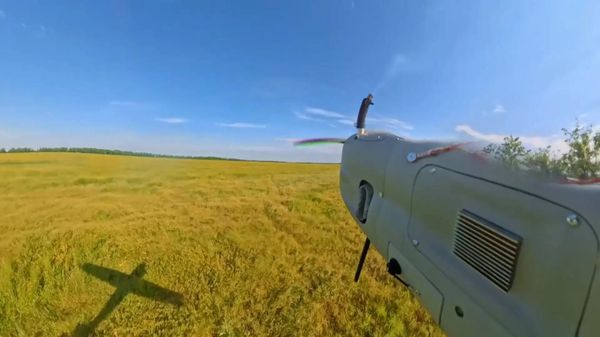 Боевой расчет Орлан-10 ликвидировал замаскированную в лесопосадке технику ВСУ