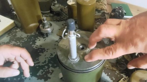 Работа саперов в зоне СВО