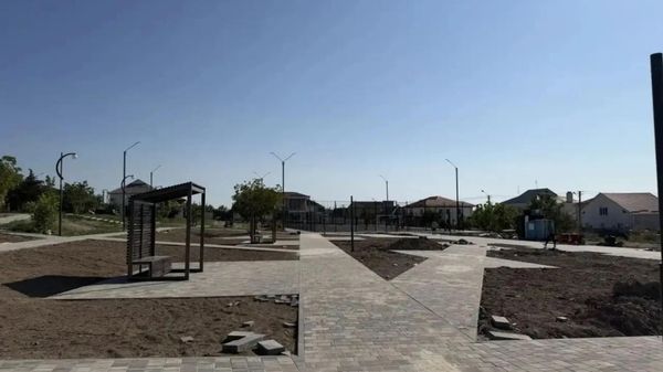 Благоустройство сквера Герайлар в Бахчисарае