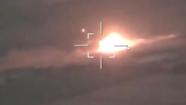 Удары Геранями по складам ВСУ в Харьковской области