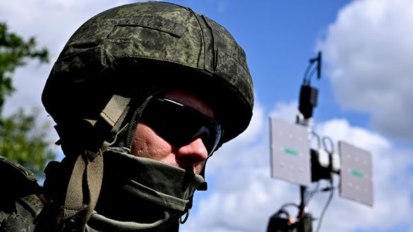 Боевая работа расчета БПЛА