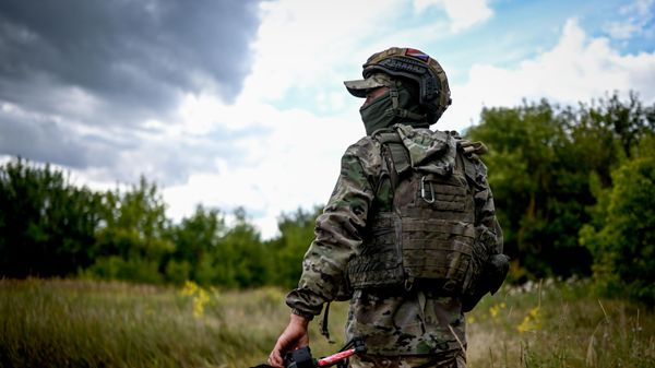 Боевое слаживание военнослужащих группировки войск Север на Сумском направлении СВО