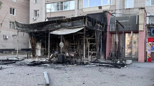 Удар ВСУ по кофейне в Энергодаре