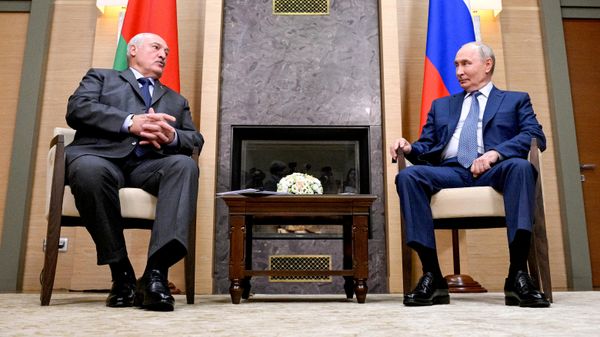 Встреча президента РФ Владимира Путина и президента Белоруссии Александра Лукашенко