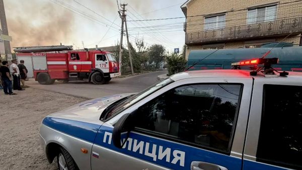 Пожар в Анапе