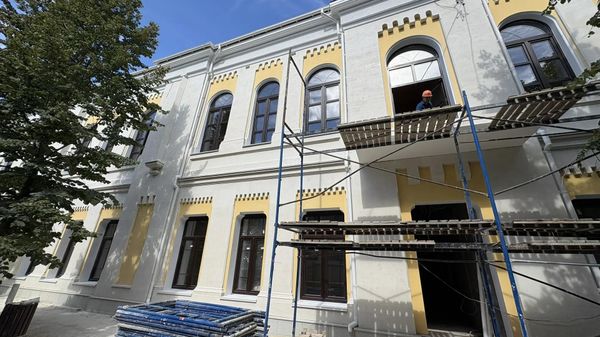 Реставрация крымской филармонии