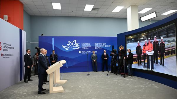 Рабочая поездка президента РФ Владимира Путина в Дальневосточный федеральный округ