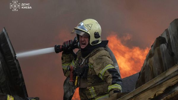 Украинские пожарные