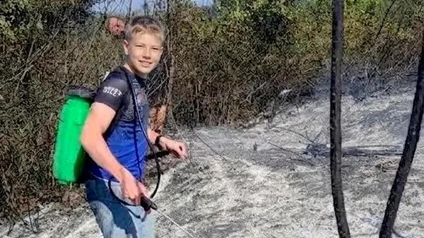 Школьник представлен к награде МЧС РФ за помощь в тушении лесного пожара под Бахчисараем