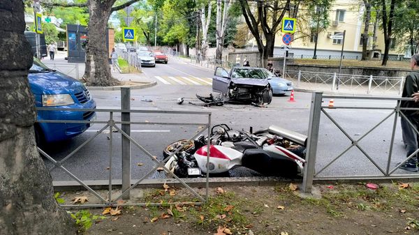 ДТП в Сифмерополе на ул. Киевская