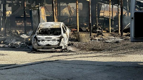 Жилой дом сгорел в Анапе после ДТП