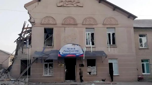 ВСУ разрушили избирательный участок в Запорожской области