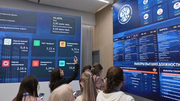 Работа Информационного центра ЦИК РФ