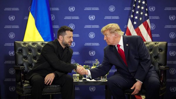 Дональд Трамп и Владимир Зеленский