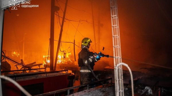 Украинские пожарные