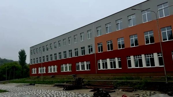 Строительство школы в микрорайоне Луговое в Симферополе
