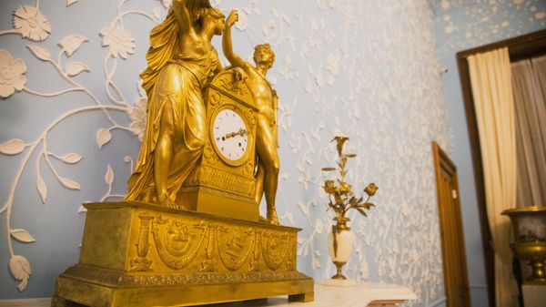 В Воронцовском дворце открыли Голубую гостиную после реставрации 