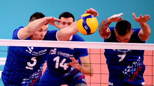 Игроки сборной России по волейболу