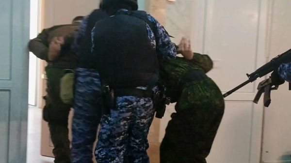 Антитеррористические учения в Симферополе