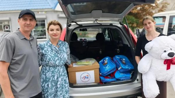 Александр Колотун на встрече с уполномоченным по правам ребенка в Херсонской области Ириной Кравченко