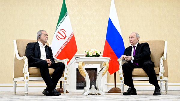 Рабочая поездка президента РФ Владимира Путина в Туркменистан
