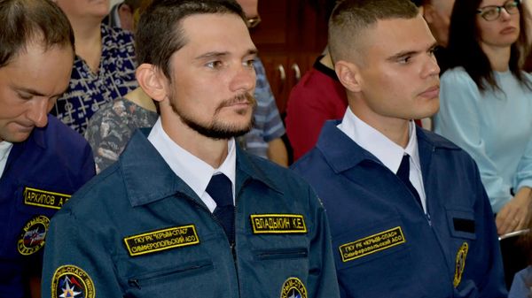 В МЧС Республики Крым состоялось награждение сотрудников Симферопольского отряда КРЫМ-СПАС