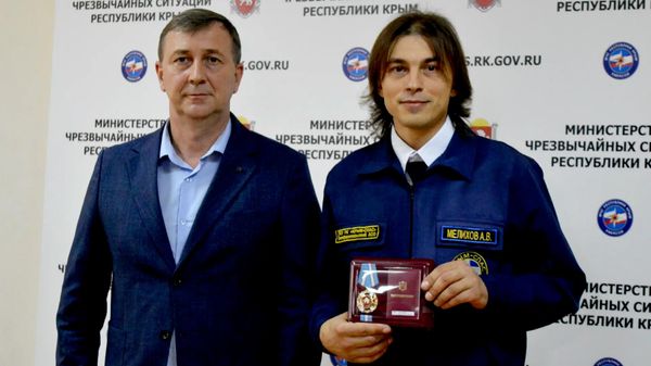 В МЧС Республики Крым состоялось награждение сотрудников Симферопольского отряда КРЫМ-СПАС