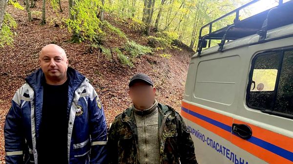 Грибник заблудился в горах Крыма